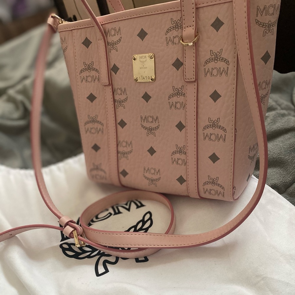 Mini Toni MCM Bag in Visetos